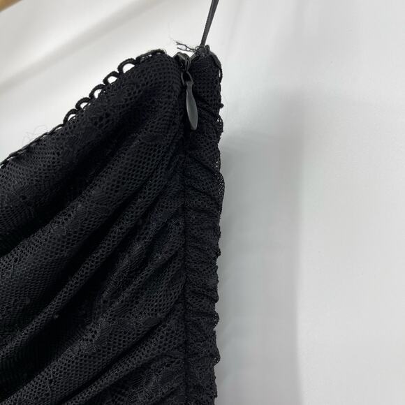 NIA | NWT Santal Dress in Black Strapless A-line Midi XS - Picture 7 of 13